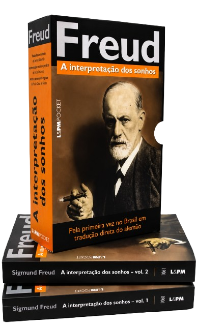 Capa de A Interpretação dos Sonhos, de Sigmund Freud.